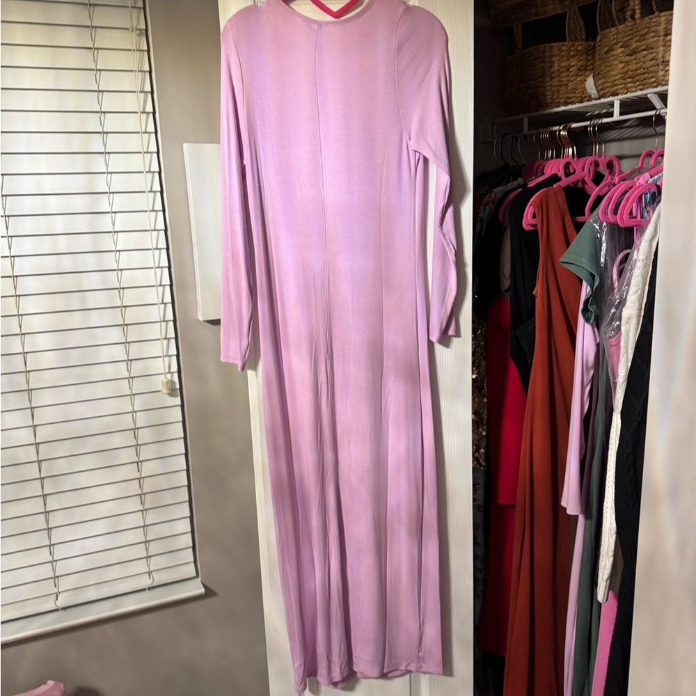 maxi pink dress - Picture 2 of 4